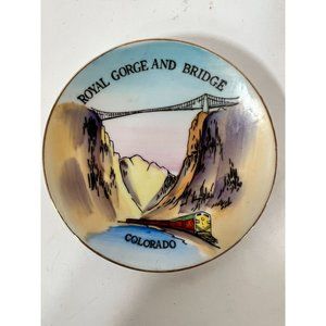 Royal Gorge Colorado Souvenir Vintage State Plate